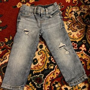 Straight leg denim